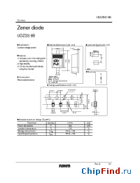 Datasheet UDZS6.8B manufacturer Rohm